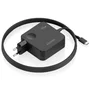 Aisens Cargador de Pared 65W PD 3.0 con Cable USB-C de 1.5m Negro